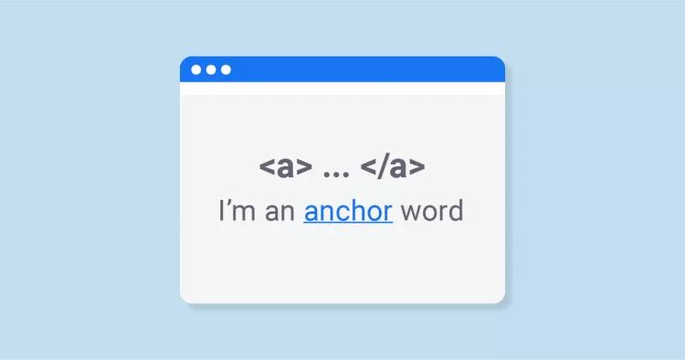 Anchor text